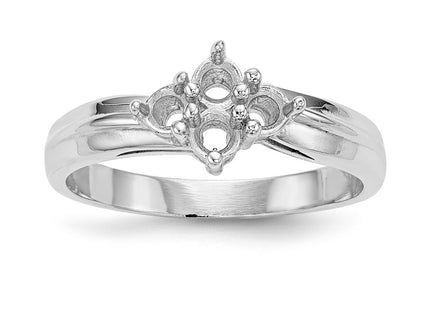 14k White Gold Rings Style XMR10 - Classique Jewelry Inc.