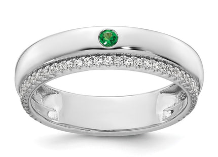 14k White Gold Rings Style XMR103 - Classique Jewelry Inc.