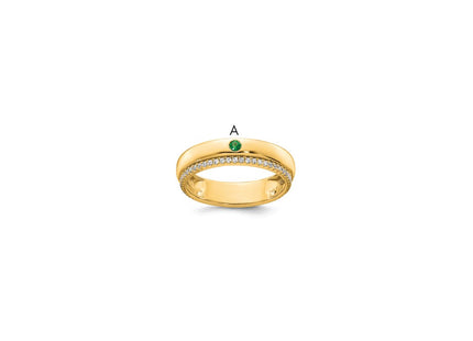 14k Yellow Gold Rings Style XMR103 - Classique Jewelry Inc.