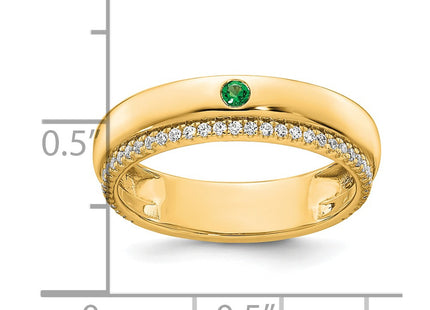 14k Yellow Gold Rings Style XMR103 - Classique Jewelry Inc.