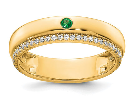 14k Yellow Gold Rings Style XMR103 - Classique Jewelry Inc.