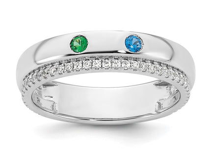 14k White Gold Rings Style XMR103 - Classique Jewelry Inc.