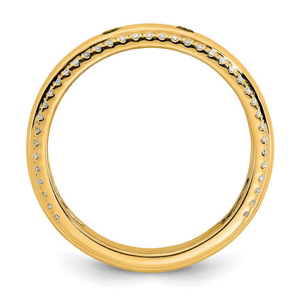 14k Yellow Gold Rings Style XMR103 - Classique Jewelry Inc.