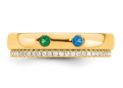 14k Yellow Gold Rings Style XMR103 - Classique Jewelry Inc.