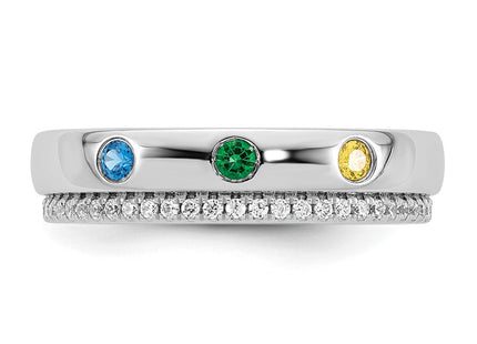 14k White Gold Rings Style XMR103 - Classique Jewelry Inc.