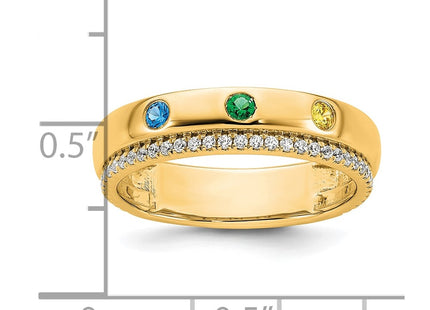 14k Yellow Gold Rings Style XMR103 - Classique Jewelry Inc.