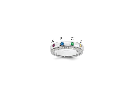 14k White Gold Rings Style XMR103 - Classique Jewelry Inc.