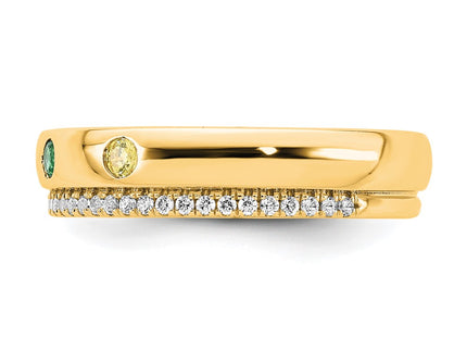 14k Yellow Gold Rings Style XMR103 - Classique Jewelry Inc.