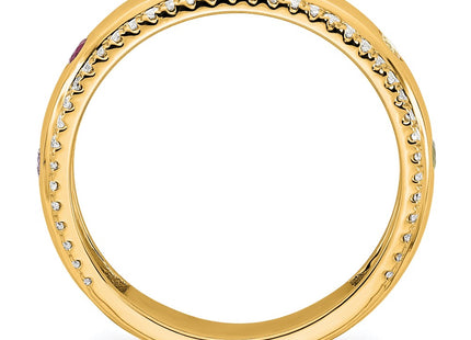 14k Yellow Gold Rings Style XMR103 - Classique Jewelry Inc.