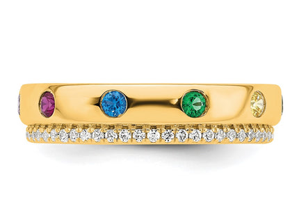 14k Yellow Gold Rings Style XMR103 - Classique Jewelry Inc.