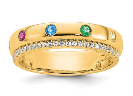 14k Yellow Gold Rings Style XMR103 - Classique Jewelry Inc.
