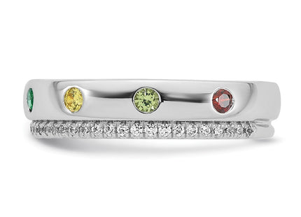 14k White Gold Rings Style XMR103 - Classique Jewelry Inc.