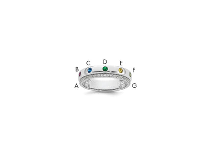 14k White Gold Rings Style XMR103 - Classique Jewelry Inc.