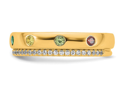 14k Yellow Gold Rings Style XMR103 - Classique Jewelry Inc.