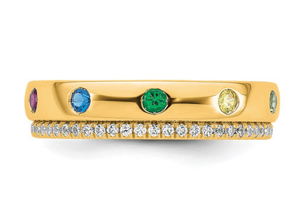 14k Yellow Gold Rings Style XMR103 - Classique Jewelry Inc.