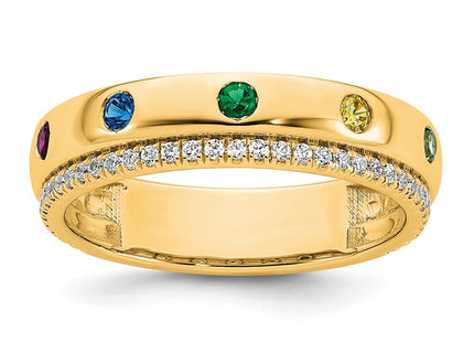 14k Yellow Gold Rings Style XMR103 - Classique Jewelry Inc.