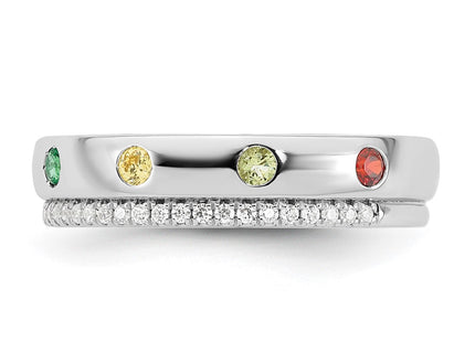 14k White Gold Rings Style XMR103 - Classique Jewelry Inc.