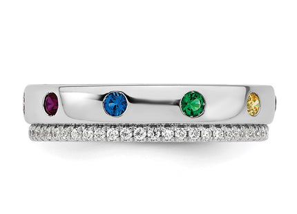 14k White Gold Rings Style XMR103 - Classique Jewelry Inc.