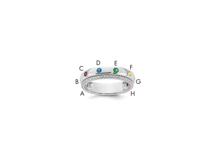 14k White Gold Rings Style XMR103 - Classique Jewelry Inc.