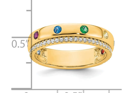 14k Yellow Gold Rings Style XMR103 - Classique Jewelry Inc.