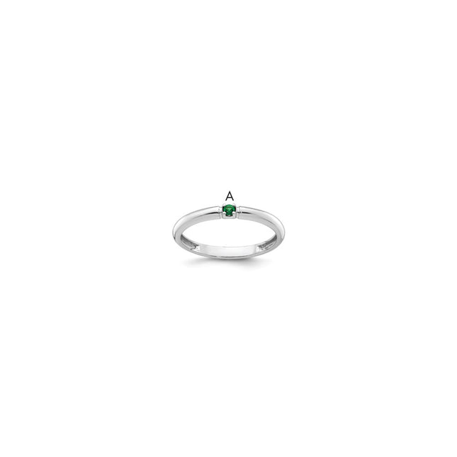 14k White Gold Rings Style XMR104 - Classique Jewelry Inc.