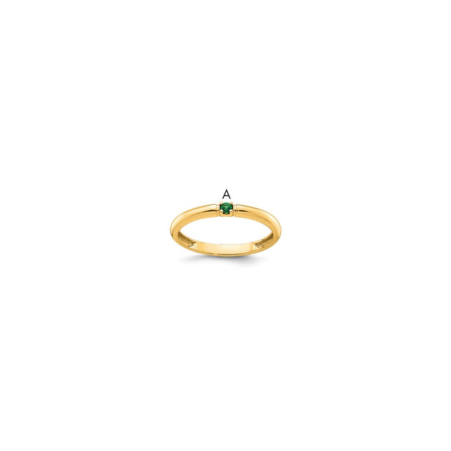 14k Yellow Gold Rings Style XMR104 - Classique Jewelry Inc.