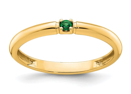 14k Yellow Gold Rings Style XMR104 - Classique Jewelry Inc.