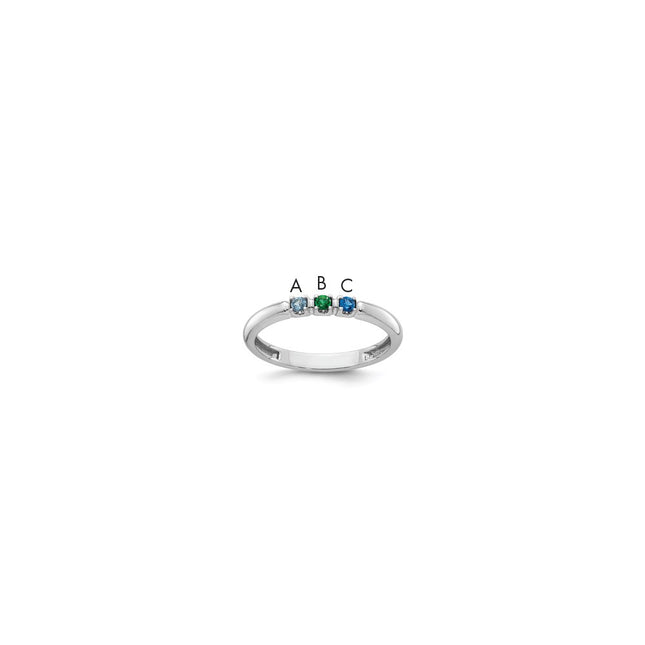 14k White Gold Rings Style XMR104 - Classique Jewelry Inc.