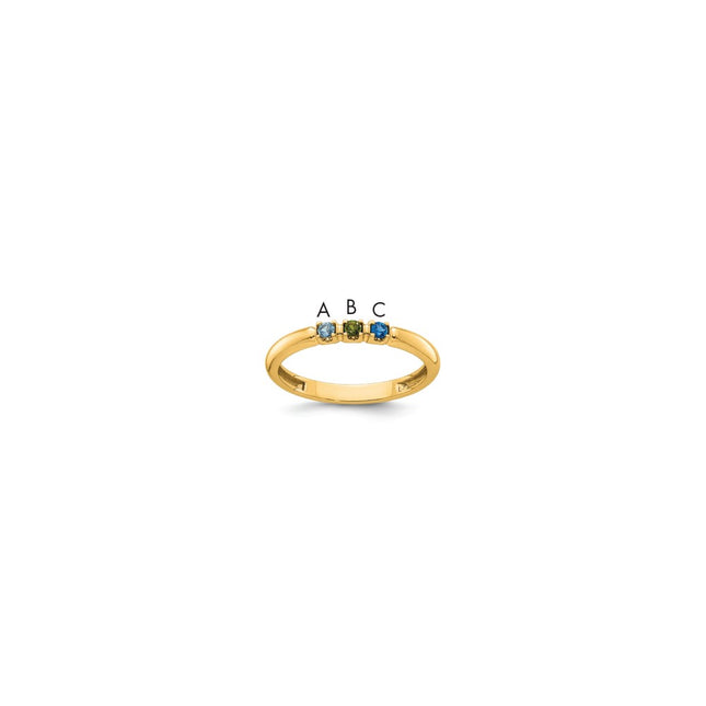 14k Yellow Gold Rings Style XMR104 - Classique Jewelry Inc.