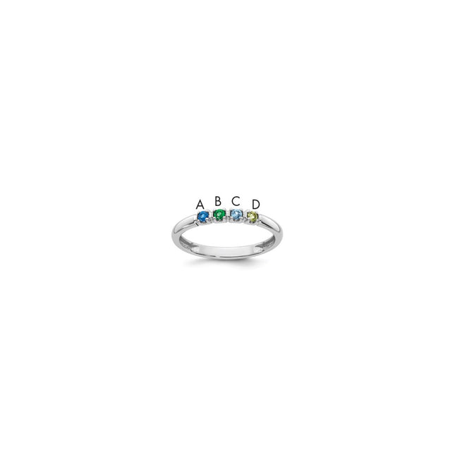 14k White Gold Rings Style XMR104 - Classique Jewelry Inc.