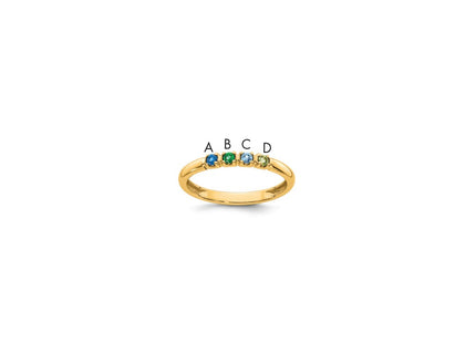 14k Yellow Gold Rings Style XMR104 - Classique Jewelry Inc.
