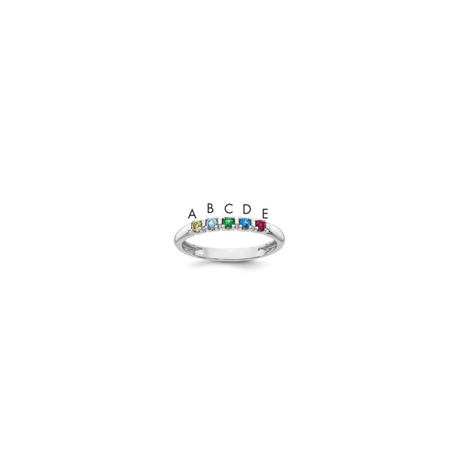 14k White Gold Rings Style XMR104 - Classique Jewelry Inc.
