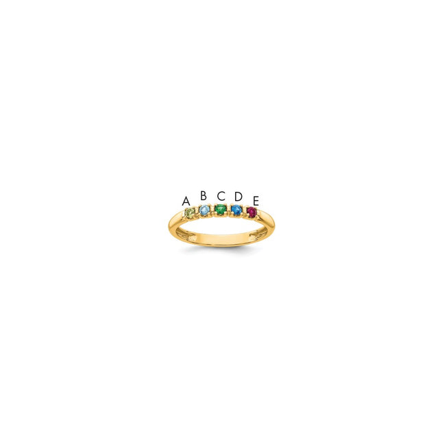 14k Yellow Gold Rings Style XMR104 - Classique Jewelry Inc.