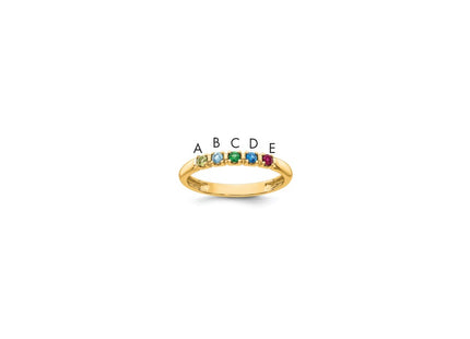 14k Yellow Gold Rings Style XMR104 - Classique Jewelry Inc.