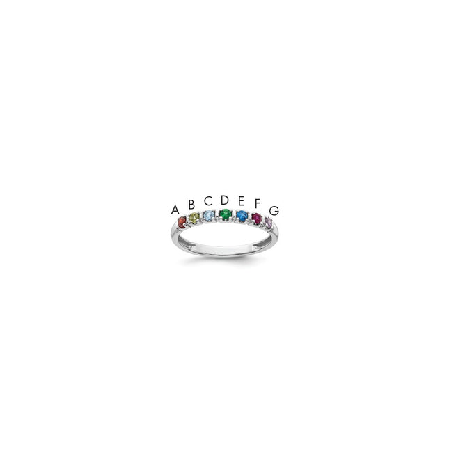 14k White Gold Rings Style XMR104 - Classique Jewelry Inc.