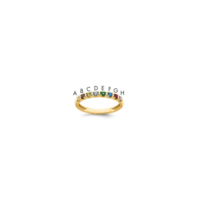 14k Yellow Gold Rings Style XMR104 - Classique Jewelry Inc.