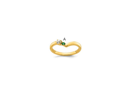 14k Yellow Gold Rings Style XMR105 - Classique Jewelry Inc.