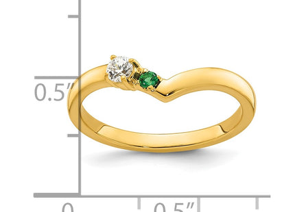 14k Yellow Gold Rings Style XMR105 - Classique Jewelry Inc.