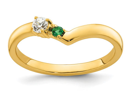 14k Yellow Gold Rings Style XMR105 - Classique Jewelry Inc.