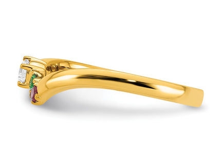 14k Yellow Gold Rings Style XMR105 - Classique Jewelry Inc.