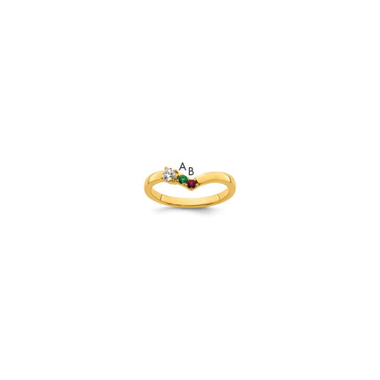 14k Yellow Gold Rings Style XMR105 - Classique Jewelry Inc.