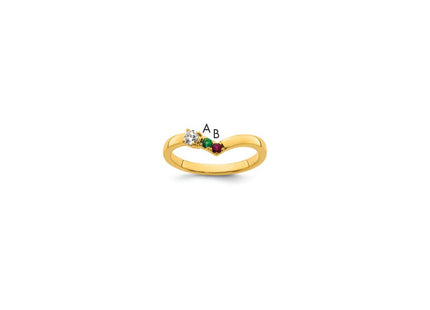14k Yellow Gold Rings Style XMR105 - Classique Jewelry Inc.