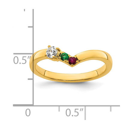 14k Yellow Gold Rings Style XMR105 - Classique Jewelry Inc.