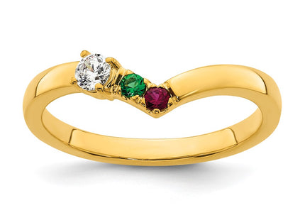14k Yellow Gold Rings Style XMR105 - Classique Jewelry Inc.