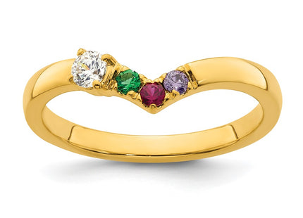 14k Yellow Gold Rings Style XMR105 - Classique Jewelry Inc.