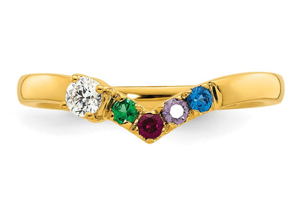 14k Yellow Gold Rings Style XMR105 - Classique Jewelry Inc.