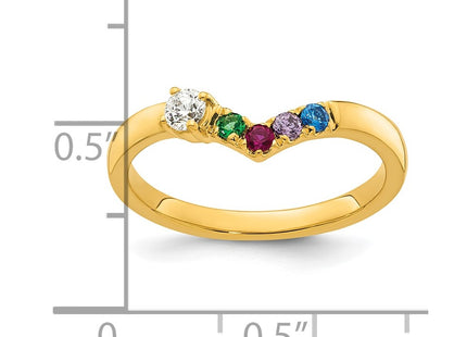14k Yellow Gold Rings Style XMR105 - Classique Jewelry Inc.