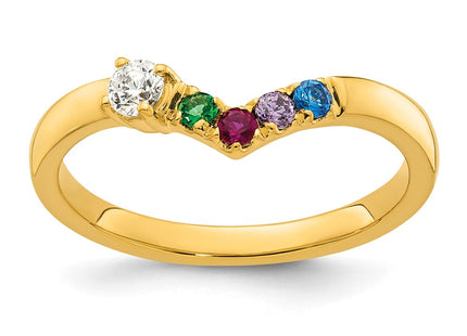 14k Yellow Gold Rings Style XMR105 - Classique Jewelry Inc.