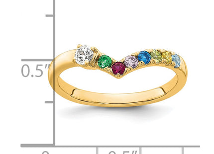 14k Yellow Gold Rings Style XMR105 - Classique Jewelry Inc.
