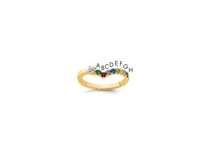 14k Yellow Gold Rings Style XMR105 - Classique Jewelry Inc.